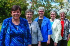Newly elected Congregational Leadership Team and Thanks