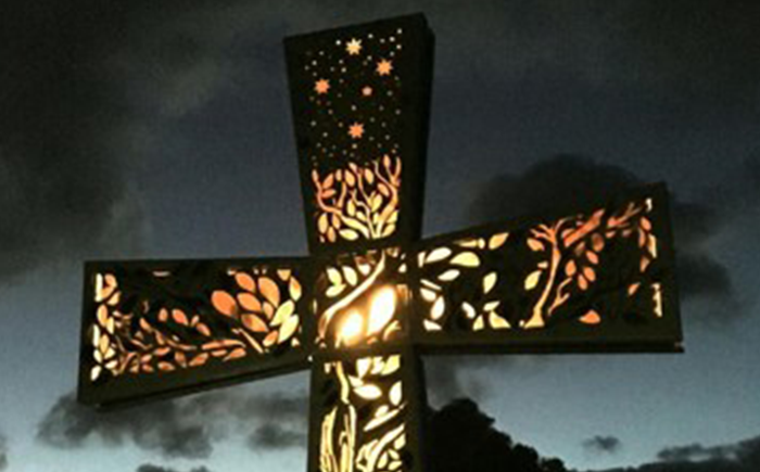 The cross: An image of triumph, liberation, belief