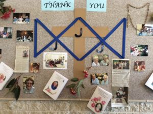 Tribute Board for Sisters