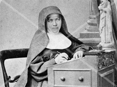 Mary MacKillop 1871 BW